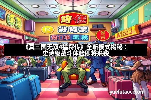 《真三国无双4猛将传》全新模式揭秘：史诗级战斗体验即将来袭